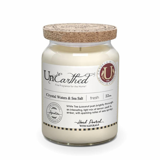 Crystal Waters & Sea Salt™ 22 oz. Scented Candle