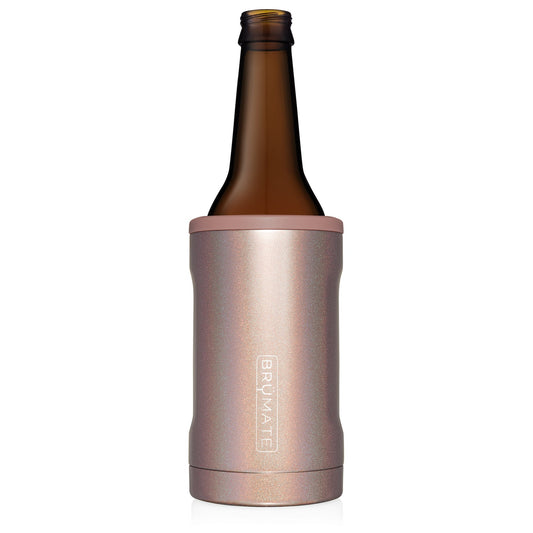 Glitter Rose Gold Hopsulator Bottle