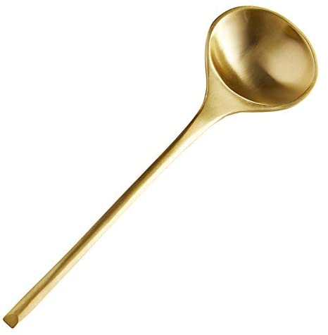 Brushed Brass Spoon - X-Large