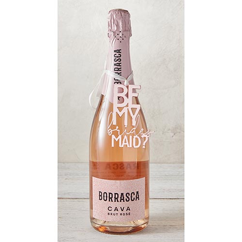 "Be My Bridesmaid" Bottle Tag