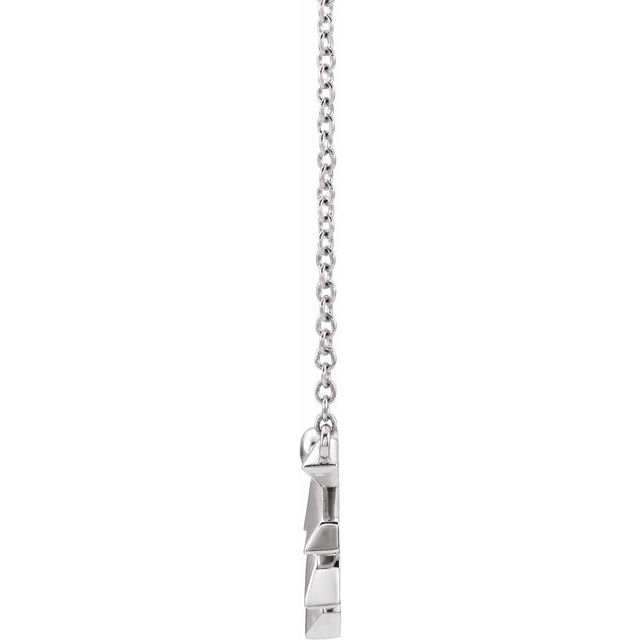 Sterling Silver Starburst 16 inch Necklace