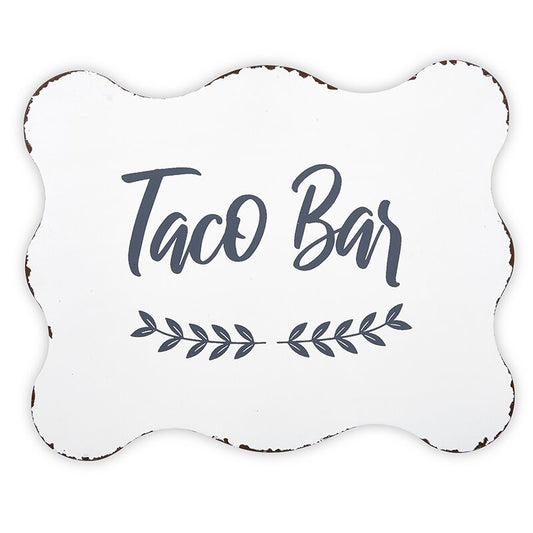 Taco Bar Sign