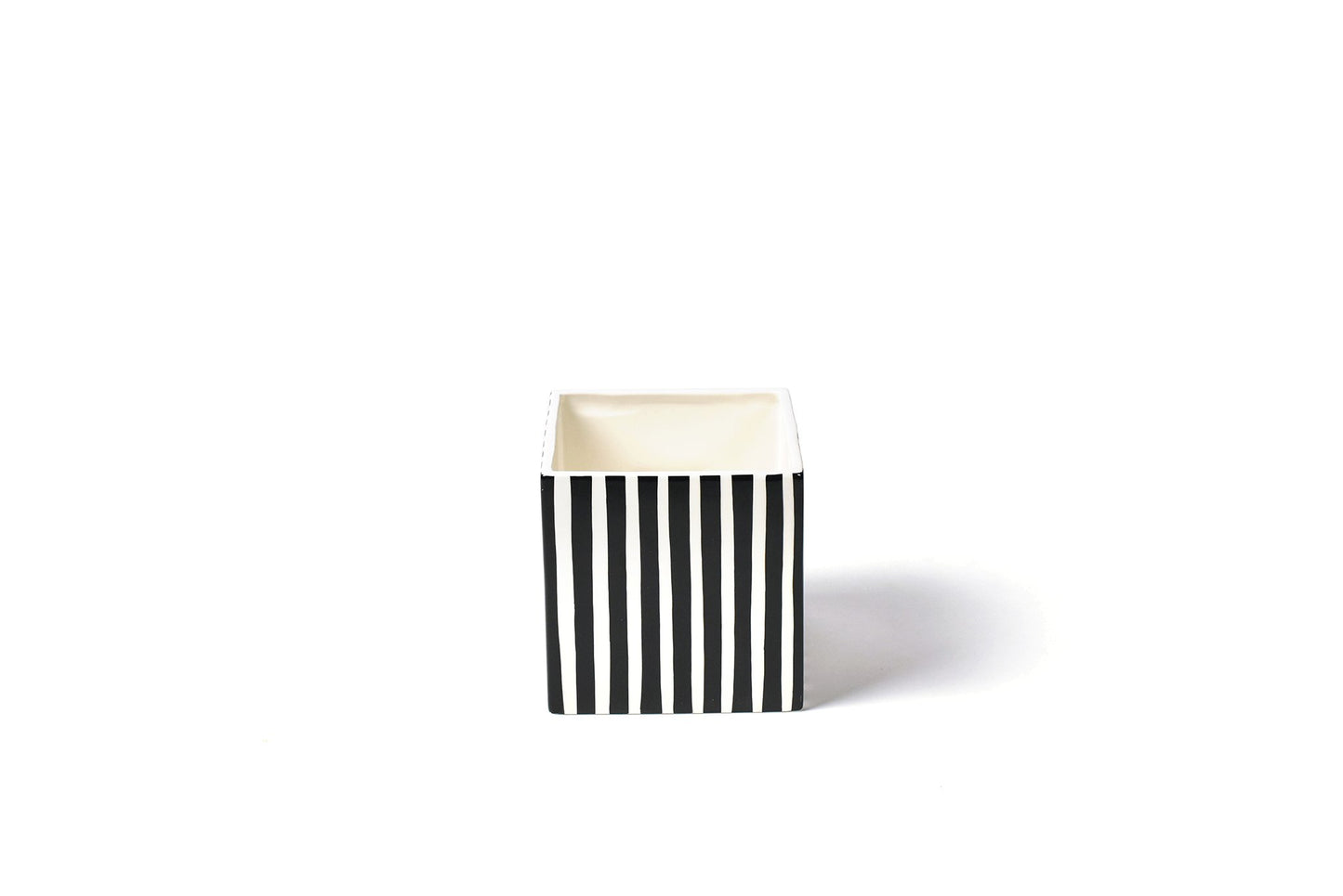 Black Stripe Mini Nesting Cube - Medium