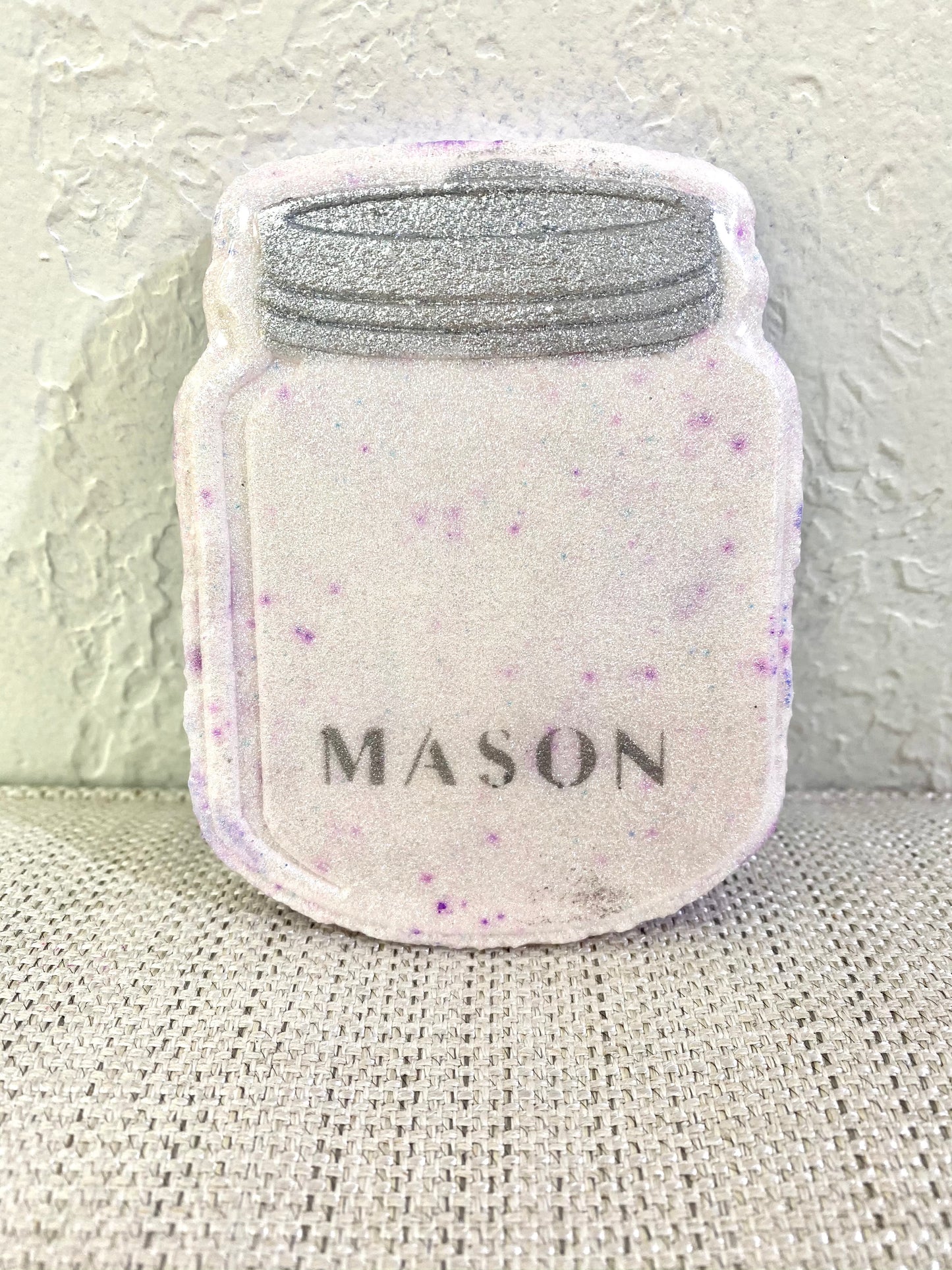 Mason Jar bath bomb