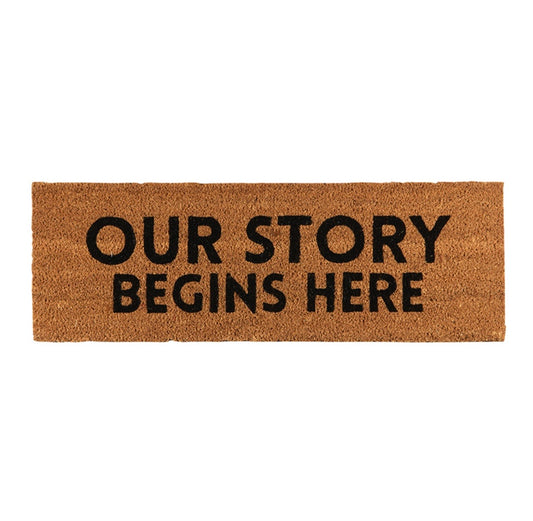 Our Story - Door Mat