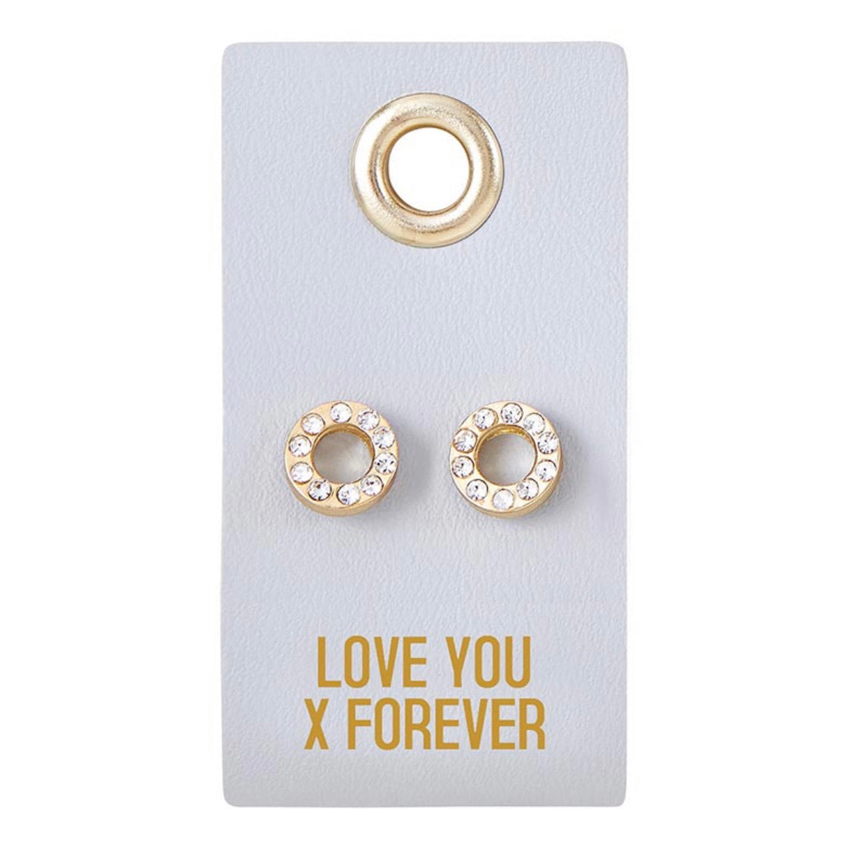 Love You Forever - Stud Earrings