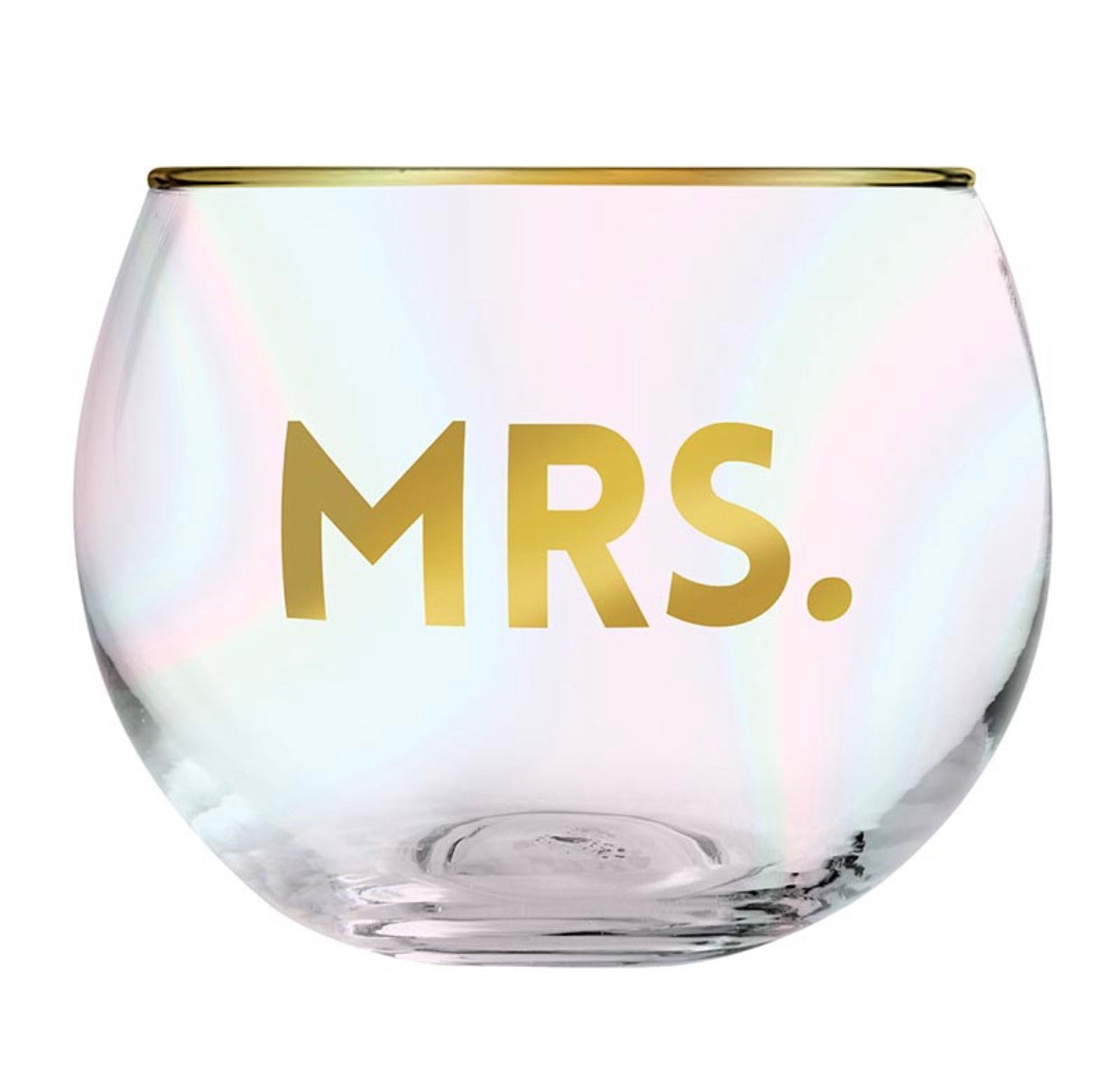 Mrs. Iridescent Glass