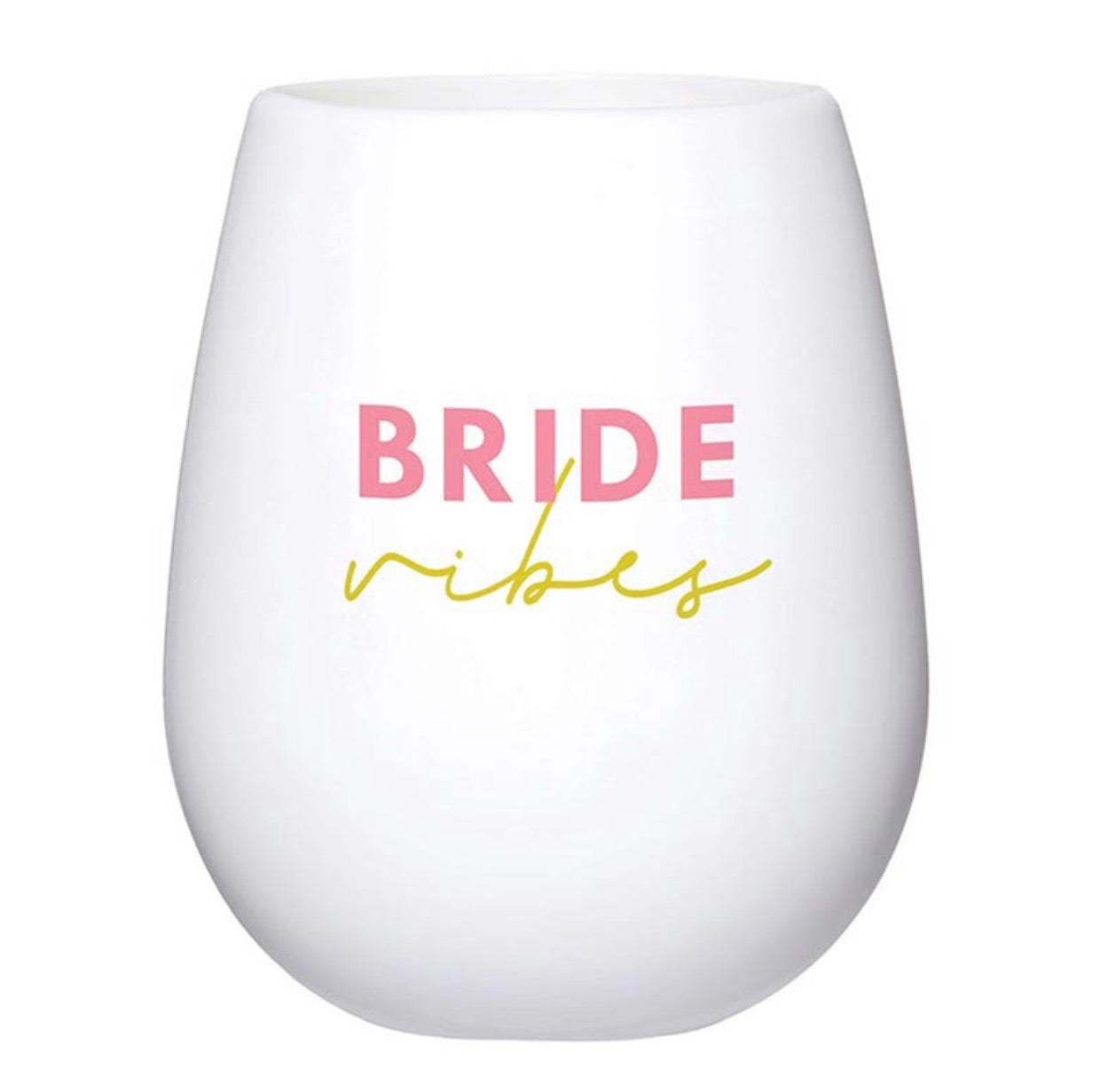 Brides Vibes - Silicone Wine Glass