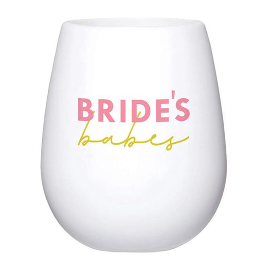 Brides Babes - Silicone Wine Glass
