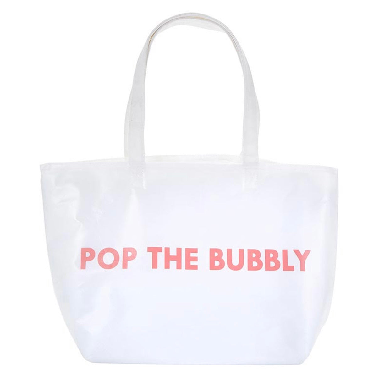 Pop The Bubbly - insulated tote