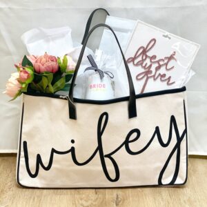 Santa Barbara Canvas "Wifey" Tote