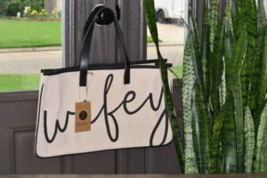 Santa Barbara Canvas "Wifey" Tote